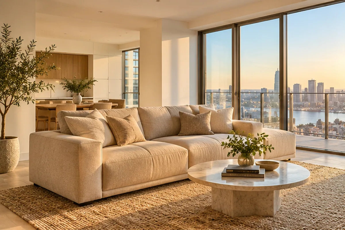 Sofa and home living selection