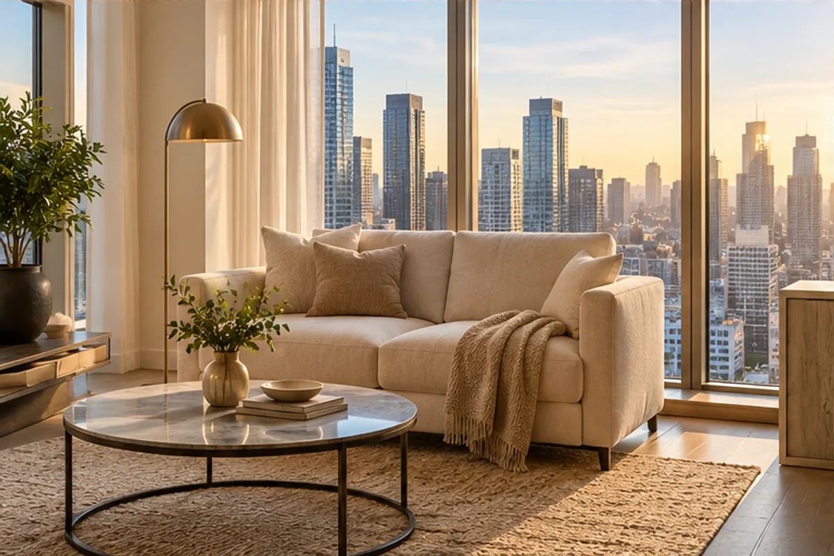 Sofa and home living selection