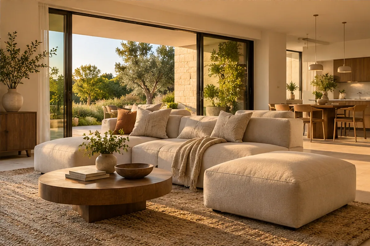Sofa and home living selection